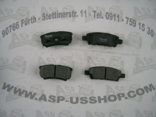 Bremsklötze Hinten - Brakepads Rear  Compass + Patriot 07-15